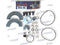 709143-0001 Turbo Repair Kit (Overhaul Kit) T2/t25 Turbocharger Accessories