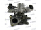 Bk2Q-6K682-Ca Turbocharger Gtb1749Vk Ford Transit Fwd 2.2L Genuine Oem Turbochargers